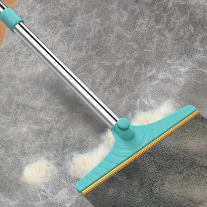 Adjustable Cat Hair Remover and Cleaning Brush with Hanging Ring - Effective Pet Hair Removal Tool for Carpets and Floors, Ideal for Valentine's Day Gifts
